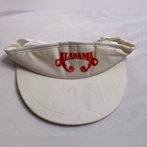 Vintage 70’s 80’s Alabama Tour Concert Souvenir women’s Visor Hat Cap RARE